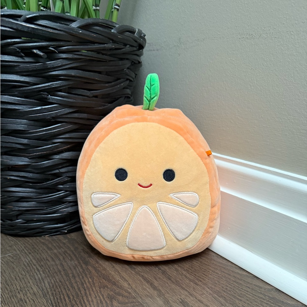 NWT Squishmallows Orin The Orange 8" Food Plush Stuffed Animal Stuffie Toy